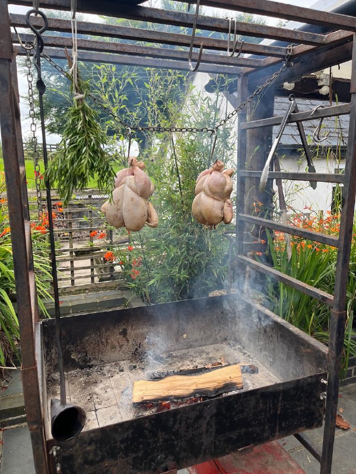 Open fire cookery course